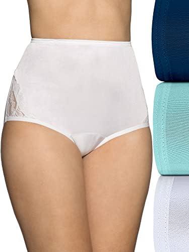 Vanity Fair Women's High Waisted Underwear, Full Coverage Ladies Panties, Perfectly Yours Briefs 5XL