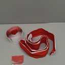 Heavy Duty Zipper Door for Dust Barriers, 2 Rolls Self-Adhesive Dust Zipper for Plastic Sheeting, 7ft x 3in Tarp Zipper Door for Greenhouses, Construction, Carpentry, Renovation, Wall Building