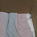 Turkish Beach Towels Set of 6, Large 36" x 71" Towel Set Sage Grey & Coral