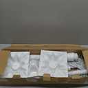 3 Pack 4FT 5FT and 6FT 300LED Christmas Lighted Birch Tree, Timer Function Prelit Artificial Tree Lamp Plug in with Warm White Lights, Twinkling Twig Trees for Indoor Outdoor Christmas Decorations