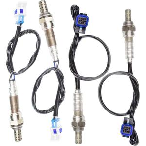 4PCS Oxygen O2 Sensor for 2004 2005 2006 Chevrolet Chevy Express 1500 Express 2500 4.3L/4.8L/5.3L/ 6.0L Upstream + Downstream