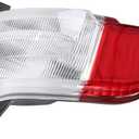 WFLNHB Backup Tail Light Left Replacement for Honda Pilot 2016 2017 2018 Inner Driver Side Rear Bumper Lamp Reflector HO2882100 34550-TG7-A02