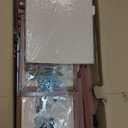 WLIVE 9-Drawer Dresser, Fabric Storage Tower for Bedroom, Hallway, Entryway, Closet, Tall Chest Organizer Unit with Fabric Bins, Steel Frame, Wood Top, Easy Pull Handle, Pink