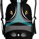 SHRRADOO Anti Theft Laptop Backpack Travel Backpacks with Combination Lock for Women Men (Grey, Large)