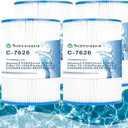 Savener® C-7626 Hot Tub Spa Filter Cartridge, Replaces Hayward C250, Unicel C-7626, Filbur FC-1230, PA25-4, CX250RE, CX250-RE, HF7626-01, 25 Sq. Ft, 4 Pack