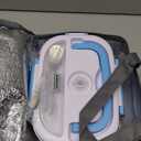 FVW Electric Lunch Box Food Warmer 2 in 1, Portable Food Heater for Car and Home - Leak proof, Lunch Heating Microwave for Truckers with Removable Stainless Steel Container 1.5 L, 110V/12V