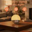 Sunrise Alarm Clock with Sound Machine, Natural Wake Up Light with Night Light, 30 Sleep Sounds, White Noise Machine Alarm Clocks for Bedrooms, Heavy Sleepers