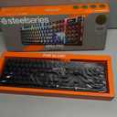 SteelSeries Apex Pro Gen 3 OmniPoint 3.0 HyperMagnetic Switches Adjustable Actuation Rapid Trigger Game-Ready Presets Protection Mode Rapid Tap/SOCD OLED RGB PBT Keycaps USB-C