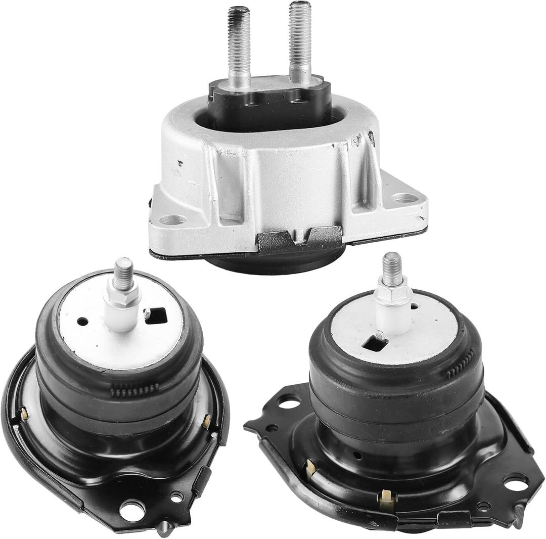 Pexulys 3Pcs Engine Motor Mount & Transmission Mount Set, For Jeep Grand Cherokee 3.6/5.7/6.4L 2011-2021, For Dodge Durango 2013-2021 3.6/5.7L, Replace OE: A5611, A5611, A5488
