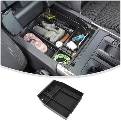 Linskip Maxfit Center Console Organizer Tray Compatible with Ford F150 2015-2020 & 2017-2021 F250 F350 F450(Bucket Seats) & 2018-2024 Expedition, Full Insert Storage Tray, Interior Accessories