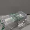 Axe Sickle 100 Count Clear Plastic Hinged Take Out Containers Clamshell Takeout Tray Food Clamshell Containers Outside Diameter for Dessert, Snacksetc, Cakes Slice, Cookies, Salads