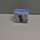 The Original Salt and Pepper Shakers set - Black & White - Spice Dispenser with Adjustable Pour Holes - Stainless Steel & Glass - Set of 2 Bottles