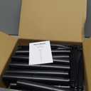 ALEPOD Solar Pathway Lights Outdoor - 8 Pack Solar Powered Garden Lights Waterproof IP65, Decor Landscape Lighting with Three Lighting Modes for Yard, Lawn, Walkway, Driveway, Warm White