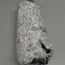 OLANLY Luxury Toilet Rugs U-Shaped 24x20, Extra Soft and Absorbent Microfiber Bathroom Rugs, Non-Slip Plush Shaggy Bath Mat, Machine Wash Dry, Contour Bathroom Mats for Toilet Base, Black