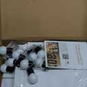 Pooqla 4 FT Light Up Marquee Numbers, Black Marquee Number Lights 4 Feet Tall for 7th 17th 70th Birthday, Giant Letter Big Mosaic Numbers for Balloons Party Anniversary Wedding Decorations, Number 7