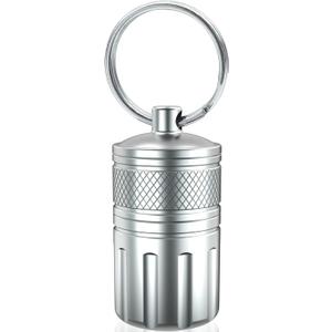 Pill Crusher & Cases, Medicine to Fine Powder, Stainless Steel Crushes Pills, Waterproof (Vitamin Crusher)