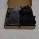 Joyhalo 4 Pack Halloween Garland, 5.7FT Black Maple Leaf Garland Halloween Decor, Spooky Black Leaves Vines Outdoor for Mantle, Home, Office, Stair Railing, Door Frame, Fireplace and Fall Decorations