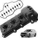 Engine Valve Cover with Gasket & Bolts for 2011-2019 Ford F-150, Explorer, Mustang, Edge, Flex, Taurus, Transit & Lincoln MKS, MKT, MKX, MKZ  3.5L 3.7L V6 | OEM Replacement (Left & Right)