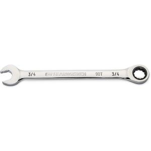 GEARWRENCH 3/4" 4 Degree Swing Arch 12 Point Ratcheting Combination Wrench 