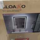 LOAAO 36"x34" LED Bathroom Mirror with Lights, UL Listed
Anti-Fog, Dimmable, 3 Color Temperature, Backlit + Front Lit, Memory Function, Tempered Glass