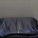 LUGGEX Travel Duffel Bags, Expandable Collapsible Luggage with Spinner Wheels, Lightweight, without Telescopic Handle, Large Capacity Suitcases with Wheel for Men Women (Blue, 55L-113L) (Medium)