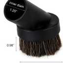1.25" Round Dust Brush Horse Hair 1 1/4" Vacuum Attachment Replacement Brushes