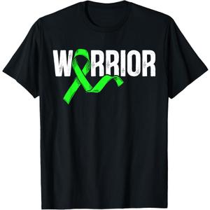 Warrior Non-Hodgkin Lymphoma Awareness Supporter T-Shirt, S Black