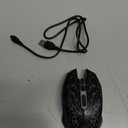 VEGCOO C12 Wireless Gaming Mouse,Rechargeable Mice Silent Click Cordless Mouse with 6 Buttons PC Gaming Mice Advanced Technology with 2.4GHZ Up to 2400DPI for PC Laptop (Red)