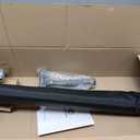 Veehoo Chew Proof Elevated Dog Bed - Cooling Raised Pet Cot - Rustless Aluminum Frame and Durable Textilene Mesh, Unique Designed No-Slip Feet for Indoor or Outdoor Use, Black, X-Large, CWC2002