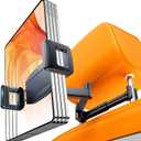 eSamcore for iPad Car Holder Back Seat, 1.57" Extra Deep Clamp Headrest Tablet Holder for iPad Car Mount Backseat Road Trip Essentials Kids for 4.7"-11" Tablet for iPad Pro Air Mini Galaxy Tab