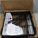 FXW Homeplus Unleashed Indoor Dog Playpen - Stress-Free and Safe Play, Heavy Duty 24 Inch 8 Panels Dog Pen for Puppy and Small Dogs, BlackPatented