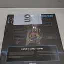 ZIUMIER Gaming Headset with Microphone, Compatible with PS4 PS5 Xbox One PC Laptop, Over-Ear Headphones with LED RGB Light, Noise Canceling Mic, 7.1 Stereo Surround Sound (Black)