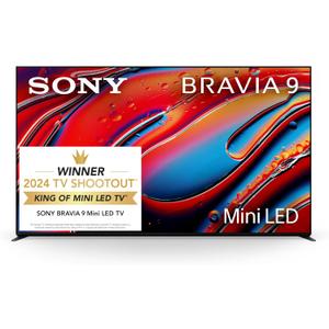 Sony 65 Inch Mini LED QLED 4K Ultra HD TV BRAVIA 9 Smart Google TV with Dolby Vision HDR and Exclusive Features for PlayStation 5 (K-65XR90)