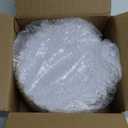 Sparkle and Bash Bridal Shower Plates - 9 in, White Plastic, 50 Pack, Gold Scalloped Edge - Disposable Plates for Weddings - Baby Showers & Tea Parties - Decorative Scalloped Serveware