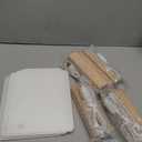 PYD Life 4 Pack Sublimation LED Acrylic Photo Frames Night Lights Blanks 6" x 8" with Warm Color Light,with Wood Stand for Heat Press Machine Printing