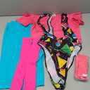 Morph 80s Workout Outfit for Women 90s Retro Workout Outfits 80 s Aerobics Outfit Halloween Costume for Womens (Small)