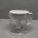 Brita Water Pitcher, Slim, 5 Cup Capacity, Includes One Advanced Filter-White, Size