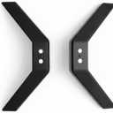 Universal TV Stand Legs Base for 24-32 Inch TVs - 2 Pack Tabletop Mount Feet with Screws for Easy Installation,Replacement TV Holder Brackets(Check Holes Fit)