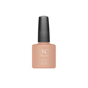 CND Shellac Gel Nude Nail Polish, Long-lasting Nail Paint Color with Curve-hugging Brush, 0.25 Fl Oz. (Unmasked #269)