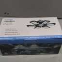 2 Pack Garage Lights, 200W 20000LM 6500K LED Shop Lights, Garage Light Ceiling Led with 6+1 Deformable Panels, Screw in E26/E27 Socket Bulb for Warehouse, Workshop, Basement, Barn Lighting