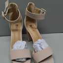 IDIFU Women's IN4 Sabrina Platform Chunky High Heels Ankle Strap Heeled Sandals Wedding Party Dress Shoes 6.5