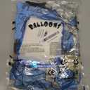 ADOINBY Blue Balloon Arch Kit, 152Pcs Explosion Star Various Blue and Silver Latex Balloon Garland kit Different Size Balloons for Anniversary Birthday Wedding Baby Shower Dark Party Decorations