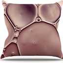 Ingrid Beddoes Dusty Pink Blush Outdoor Throw Pillow, 20 by 20-Inch