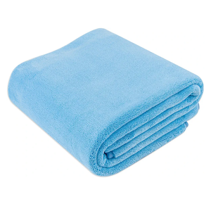 Super Absorbent Microfiber Car Drying Towel, Scratch-Free, Streak-Free, Lint-Free, 36"L x 25"W, Blue