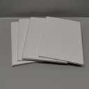 Paper Junkie 6 Pack White Blank Hardcover Books for Kids to Write Stories - Unlined Scrapbook and Journal - 18 Sheets, 36 Pages Each 7x10 inch Blank Books for Kids to Write Stories