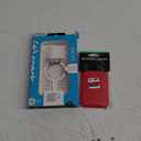 Speck Clear iPhone 16 Pro Case And Magnetic Wallet Red