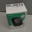 AILE Blood Pressure Monitor, Blood Pressure Machine Upper Arm Large Cuff(8.7"-16.5"), High Automatic Blood Pressure Monitors Cuff for Home Use, Manual Arm Bp Monitor, 2 * 99 Memory (Black)