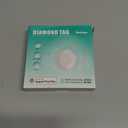 Air Tracker Tags-2 Pack Compatible with Apple Find My (iOS Only) Bluetooth Tracker, Smart Keys Finder and Item Locator with Waterproof Case for Wallet Luggage Backpack (Android Need Download App) (1B1W)