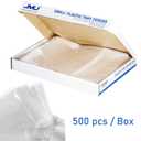 JMU 500pcs Dental Tray Covers, 10.5" x 14", Disposable Plastic Tray Sleeves Fit for Ritter Size B Trays