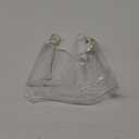 Stadium Approved Bags for Women -Shoulder Bags PVC Purse, Concert Bag (Clear-Plastic Strap)